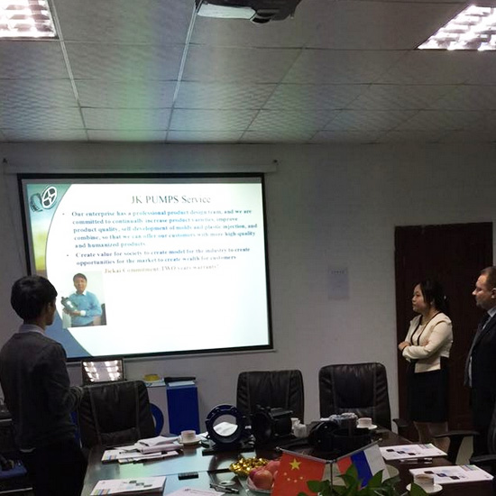 俄羅斯客戶(hù)迎來(lái)我司新一輪化工泵浦考察季