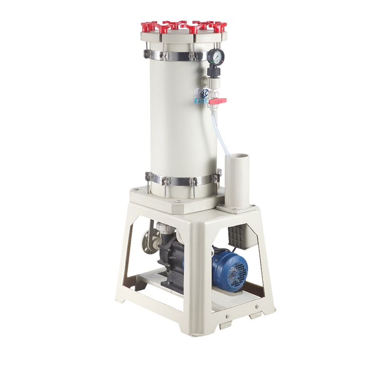 電鍍過(guò)濾機(jī)過(guò)濾正常，壓力表無(wú)壓力，原因有哪些？