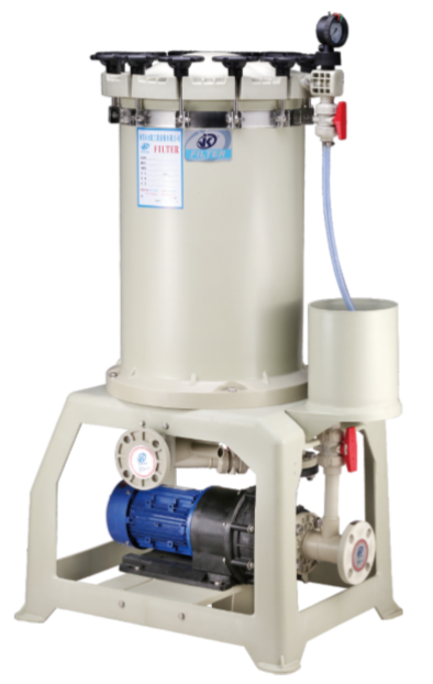 電鍍過濾機(jī)漏氣了怎么辦？